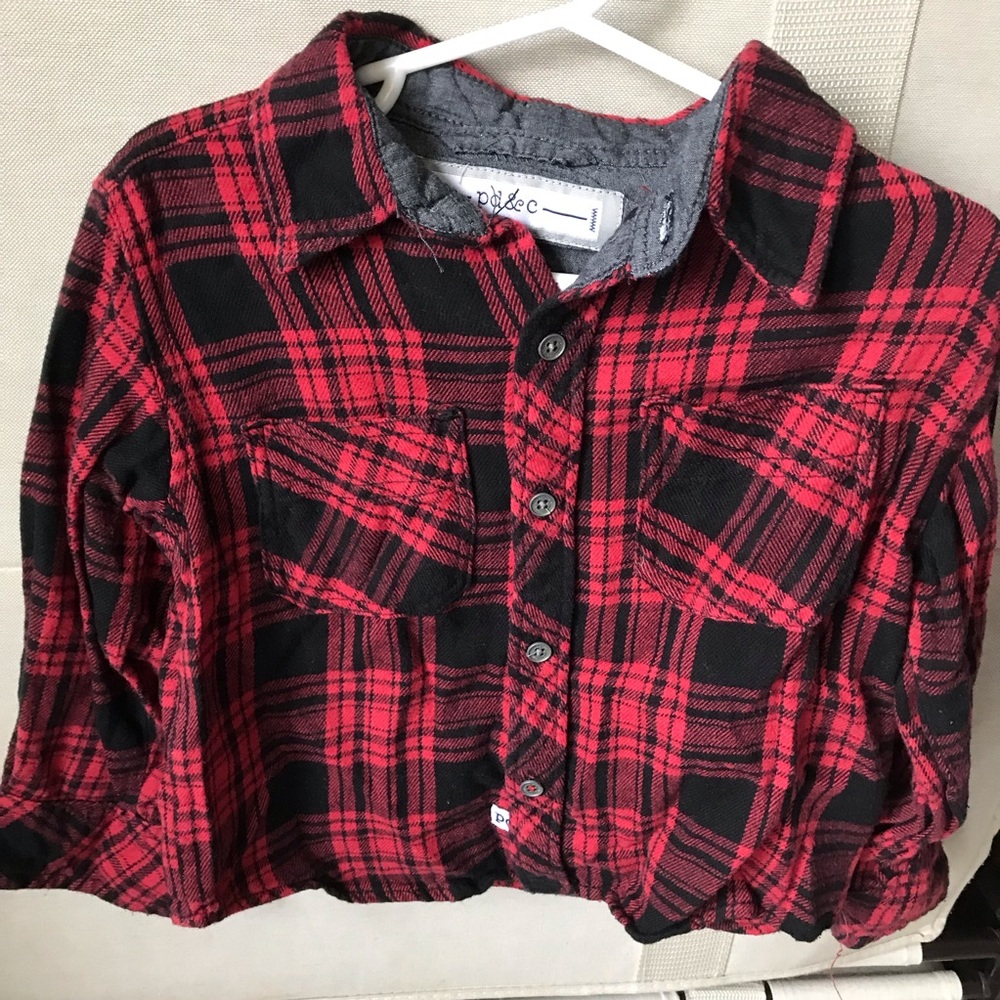 Boys Flannel Button Up 3T 🛑🛑🛑🛑